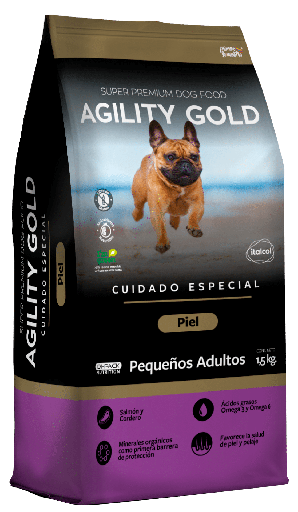 [157743] AGILITY GOLD PEQUEÑOS ADULTOS PIEL X 1.5 KG