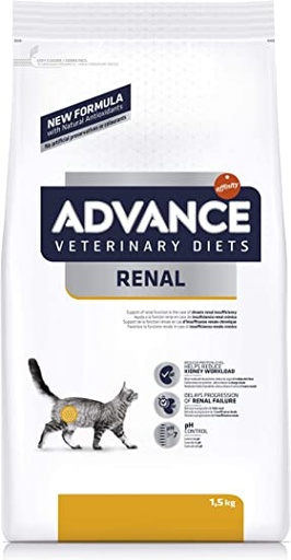 [598211] ADVANCE VETERINATY  RENAL CAT X 1.5 KG