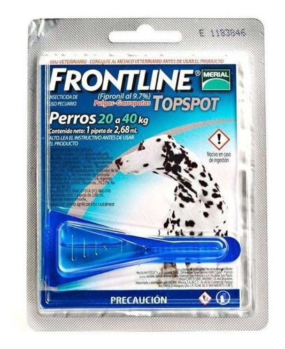 FRONTLINE 2.68 PERROS 20 - 40 KG