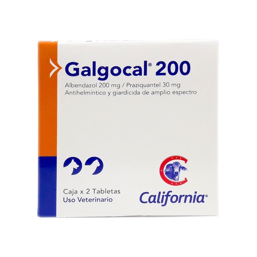 GALGOCAL 200 CAJA X 2 TABS