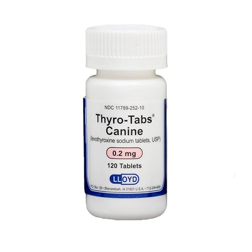 [12501001] C THYRO-TABS 0,2mg 120 TAB