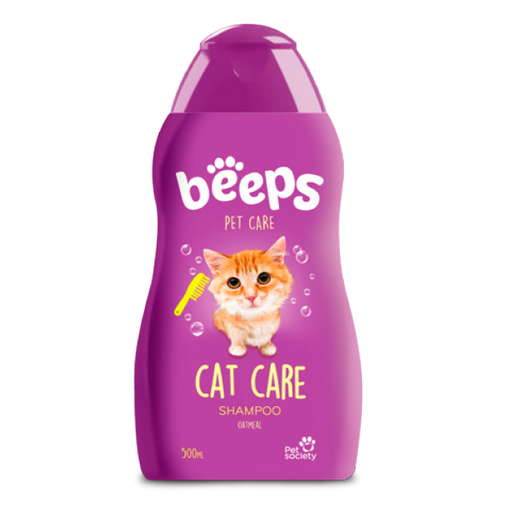 [12101005] BEEPS CAT CARE SHAMPOO X 502 mL/17OZ