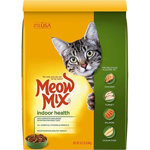 [1002] MEOW MIX  INDOOR HEALTH X 1.42KG