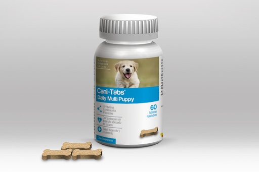 CANI - TABS DAILY MULTI PUPPY FRASCO *60 UNIDADES