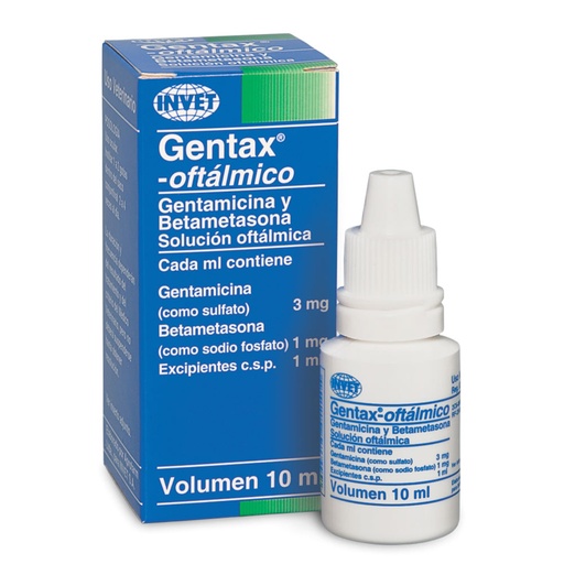 GENTAX OFTALMICO X 10 ML